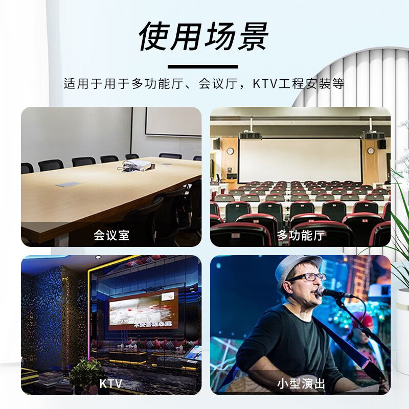 得胜 TAKSTAR EKS-151 音箱 专业全频音箱 15吋900W全频音箱音响系统 会议室剧院扩声补声舞台返听音响 计价单位:只