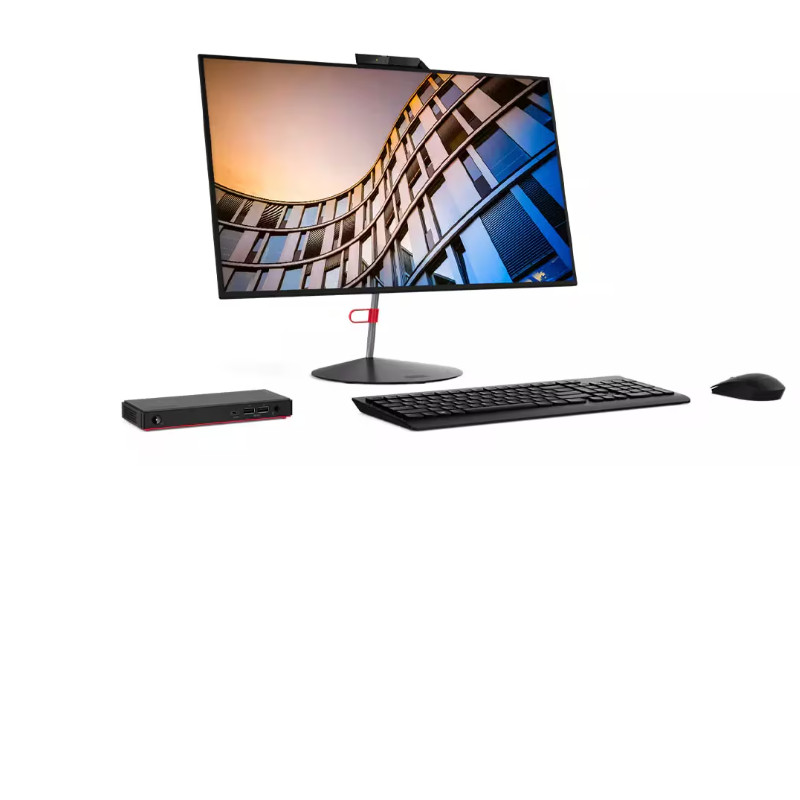 联想 Lenovo M90N 台式机 ThinkCentreM90N-11ASS0AB0Q WHL-U  I3-8145U/8G/256GB/Windos10专业版/WINFI/无键鼠/21.45/0.55L 无显示器 计价单位:台