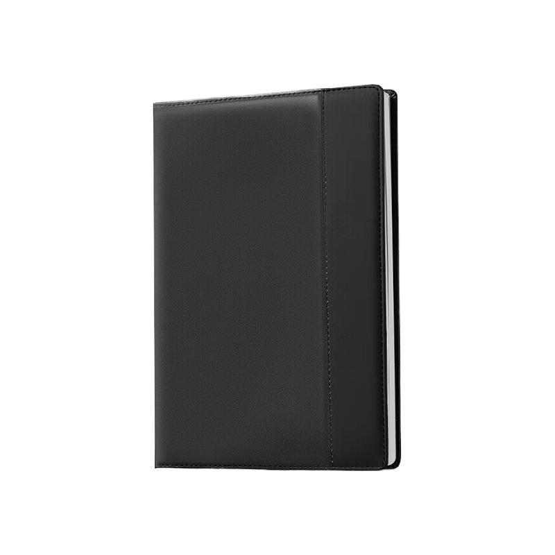 得力 deli 7921 皮面本 25K-205*143mm 160张 10mm行距 黑 计价单位:本