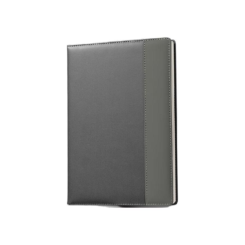 得力 deli 7922 皮面本32K-180*130mm/160张10mm行距 灰 计价单位:本