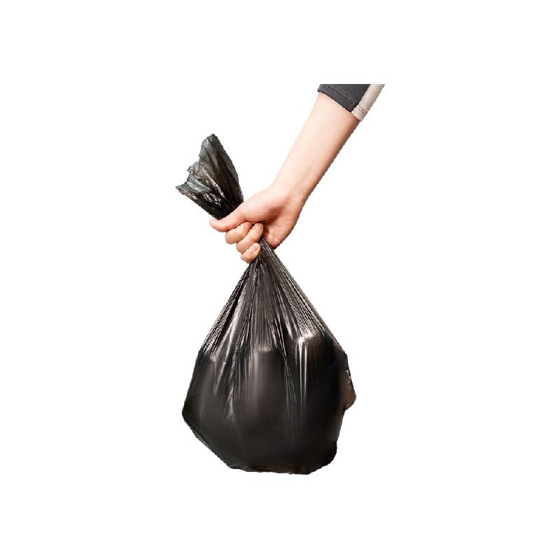 得力 deli LQ512 垃圾袋 50*55cm 黑色 3卷/包 计价单位:包