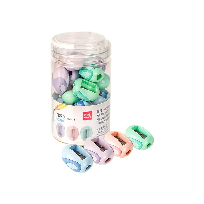 得力 deli 0588 卷笔刀 (24只/桶)(混) 计价单位:桶