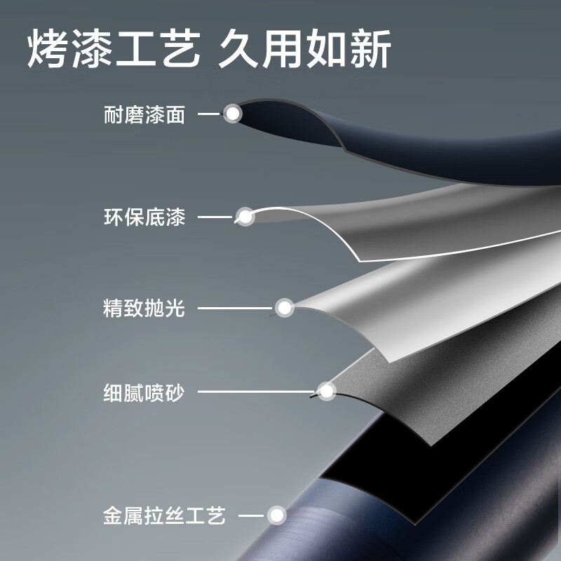 得力 deli A9-05 臻顺滑金属按动签字中性笔 0.5mm 花青色 1支/盒 计价单位:盒