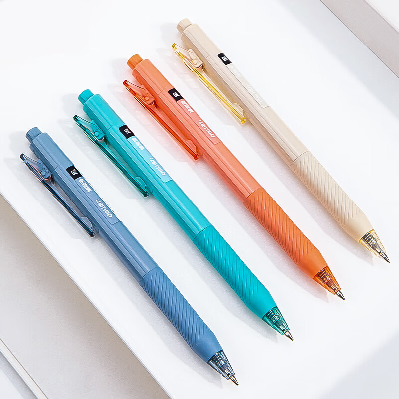 纽赛 NUSIGN NS568 糖果色按动中性笔 A款  0.5mm子弹头 12支装 计价单位:盒