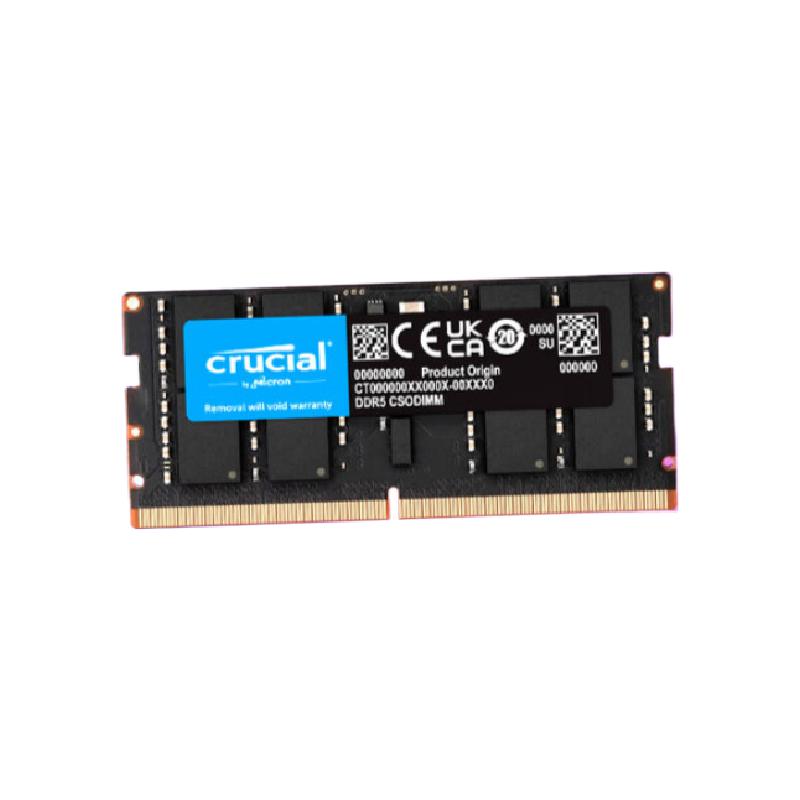 Crucial Crucial CT2K16G64C52CS5 笔记本内存条套装 32GB(16GB*2) DDR5 6400频率 CSODIMM CKD(时钟驱动器) 计价单位:组