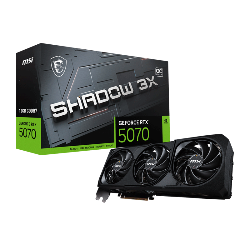 微星 MSI GeForce RTX 5070 VENTUS XS C OCV1万图师 微星显卡GeForce RTX 5070 VENTUS 3X0C 计价单位:个
