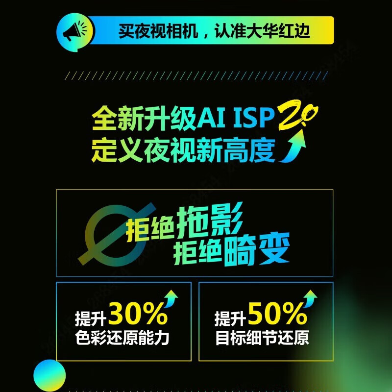 大华  DH-IPC-HFW2449DM-PV-SA-LED 夜视王-400万AI全彩警戒定焦枪型网络摄像机 计价单位:台 大华  DH-IPC-HFW2449DM-PV-SA-LED 夜视王-400万AI全彩警戒定焦枪型网络摄像机 计价单位:台