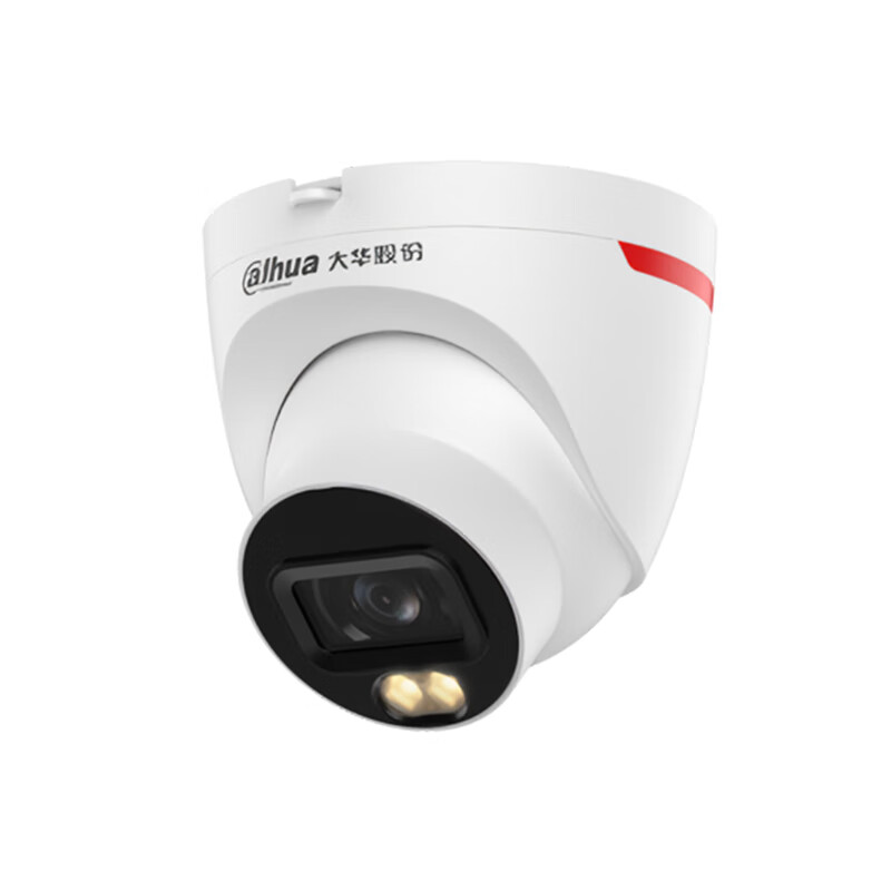 AHUA  DH-IPC-HDW2449T-A-LED 夜视王-400万AI全彩定焦海螺网络摄像机 计价单位:台