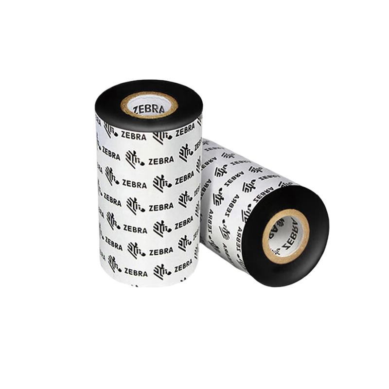 斑马 ZEBRA A4202BK11030 树脂基碳带 110mm*300m原装标签条码打印机色带 计价单位:卷
