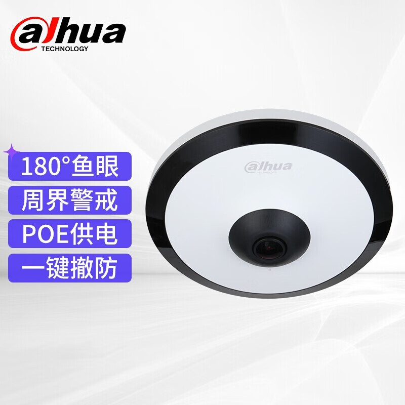 大华  DH-IPC-EW4541-AS 500万红外定焦鱼眼网络摄像机 计价单位:个
