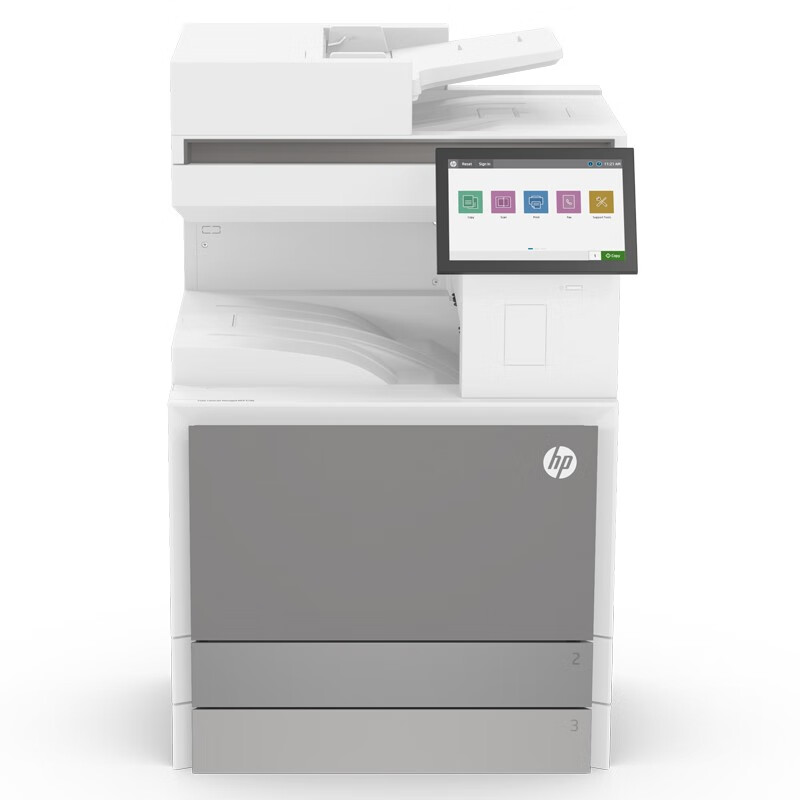 惠普 HP LaserJet Managed MFP E73140dn 黑白激光打印机 自动双面商用复印扫描三合一 40页/分 不带键盘 标配 计价单位:套 惠普 HP LaserJet Managed MFP E73140dn 黑白激光打印机 自动双面商用复印扫描三合一 40页/分 不带键盘 标配 计价单位:套