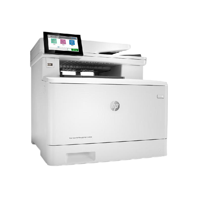 惠普 HP Color LaserJet Managed MFP E47528f A4彩色激光多功能一体机 打印扫描复印传真 自动双面 计价单位:台
