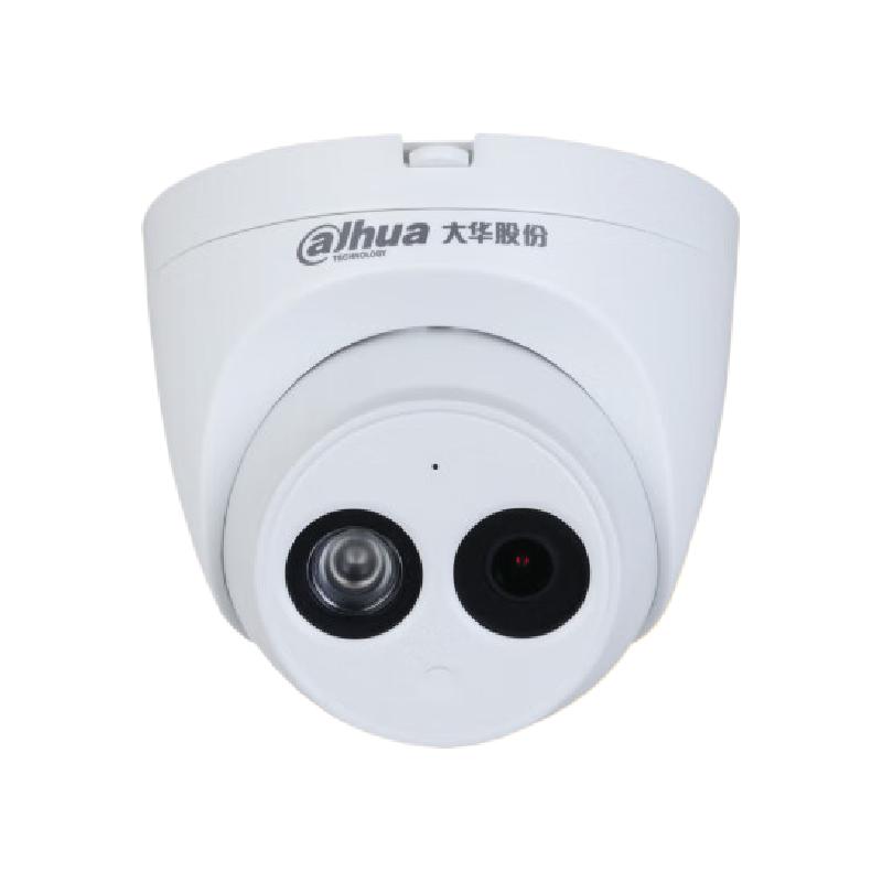 大华  DH-IPC-HDW4443H-PV-AS-V3 400万双光警戒定焦海螺网络摄像机 2.8mm 计价单位:个