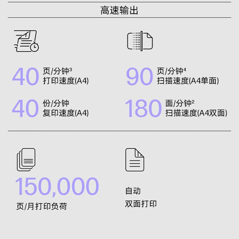 惠普 HP LaserJet Managed MFP E73140dn 黑白激光打印机 自动双面商用复印扫描三合一 40页/分 不带键盘 标配 计价单位:套 惠普 HP LaserJet Managed MFP E73140dn 黑白激光打印机 自动双面商用复印扫描三合一 40页/分 不带键盘 标配 计价单位:套