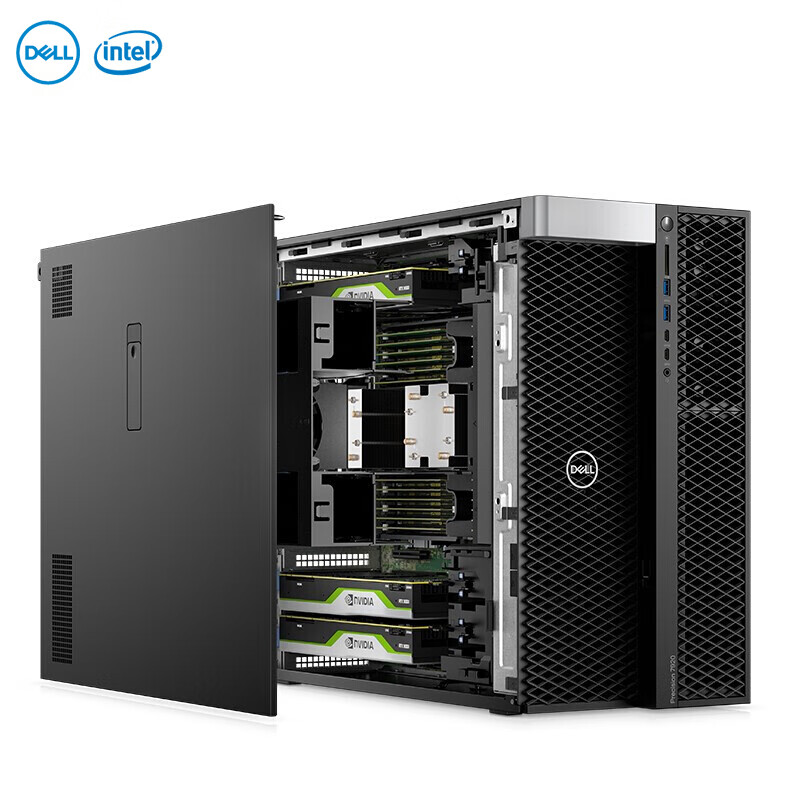 戴尔 DELL T7920 塔式工作站IntelXeon Gold6258R*2 256G【32G2933*8】 1T SSD+12T SATA*2 RTX4000-8G 计价单位:台 戴尔 DELL T7920 塔式工作站IntelXeon Gold6258R*2 256G【32G2933*8】 1T SSD+12T SATA*2 RTX4000-8G 计价单位:台