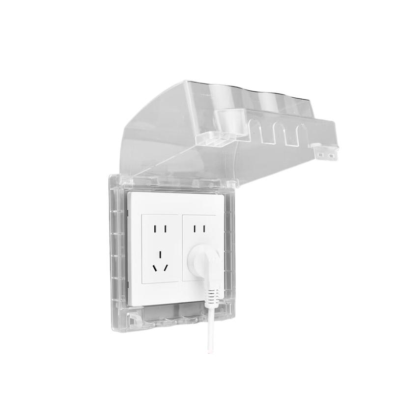 国际电工  120型地插 透明 地插保护盒弹起式 计价单位:个