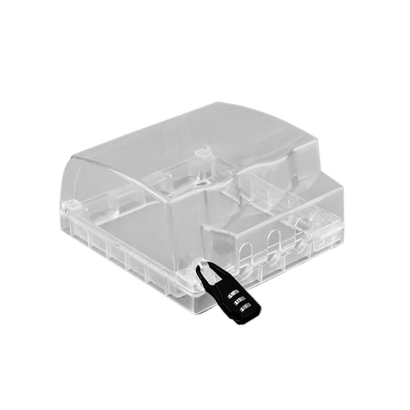 国际电工  120型地插 透明 地插保护盒弹起式 计价单位:个