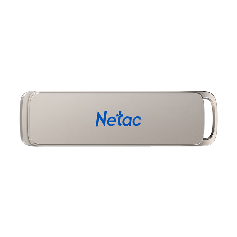 朗科 Netac UA33 U盘 256GB 行业高速旋转150M/S USB3.2 银色 计价单位:个