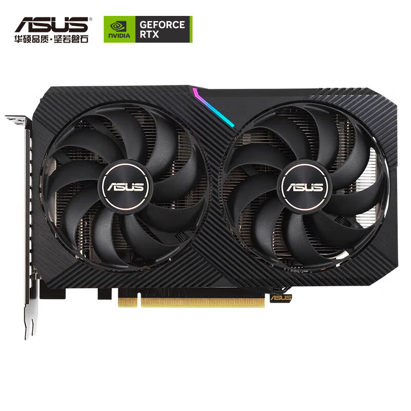 华硕 ASUS DUAL GeForce RTX 3060-O12G-V2 独立显卡 计价单位:个