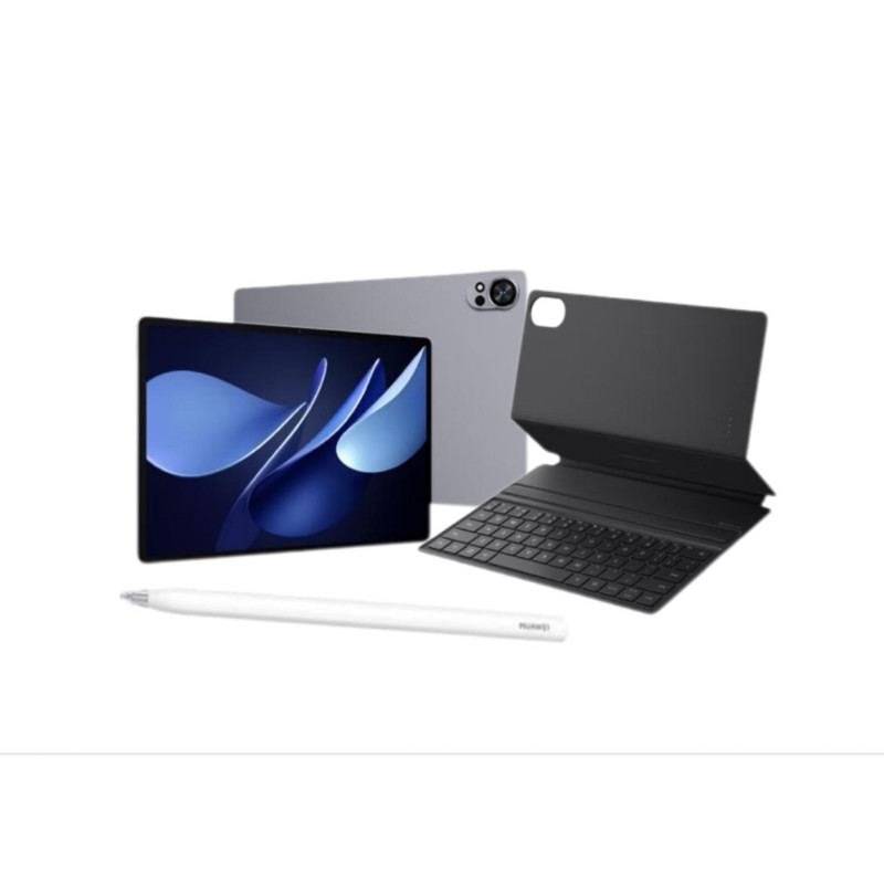 华为 HUAWEI MatePad Air LRT-W00 平板+笔+键盘 2025款 8GB+256GB 标准版 烟云灰 计价单位:套
