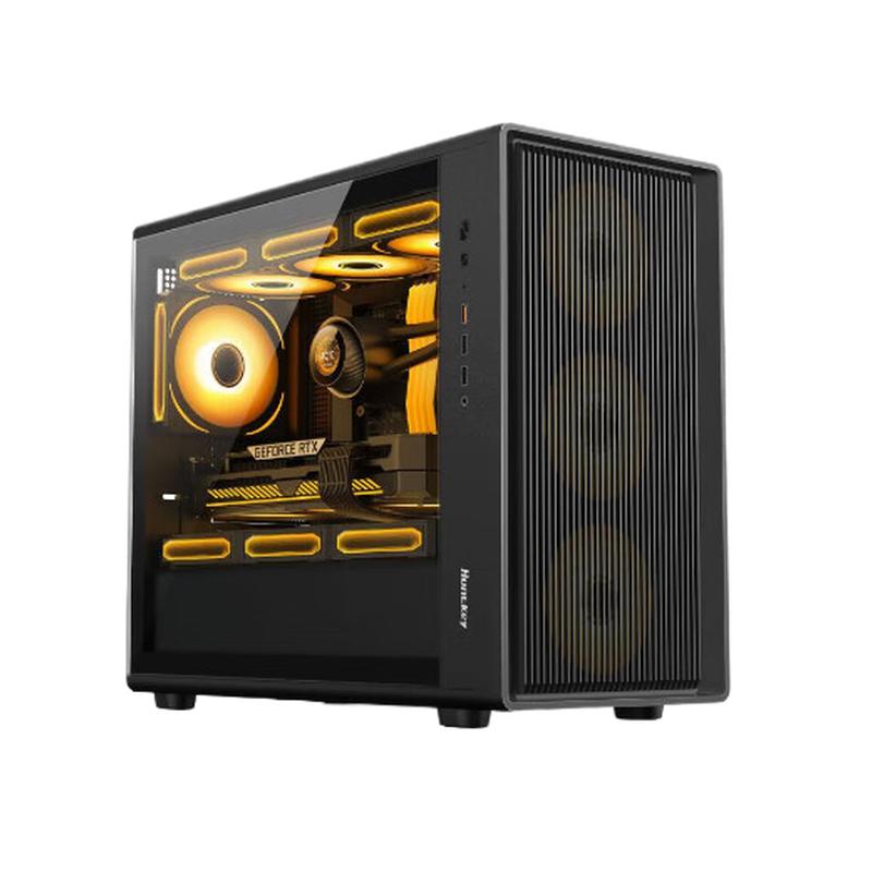 航嘉  G63 台式主机电脑机箱 黑色 支持M-ATX主板 计价单位:台
