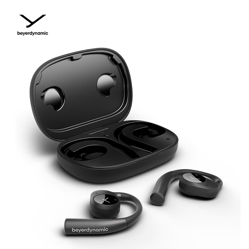 拜雅  VERIO 200 无线蓝牙开放式耳挂式OWS耳机 长续航通话佩戴舒适 黑色 计价单位:个