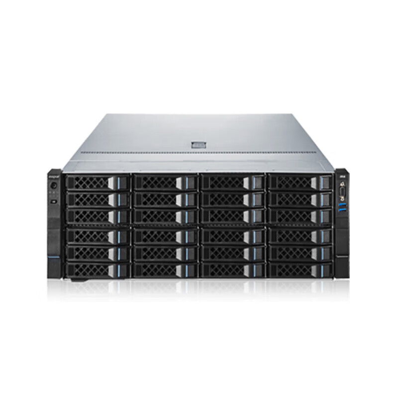 浪潮 INSPUR NF5466M6 机架式服务器 cpu8368Q*2/64G  3200*4/960G SSD*1/2.4T SAS*1/PM8204 2G/四口千兆/双口万兆含模块/pci模组/2000W*2 计价单位:台