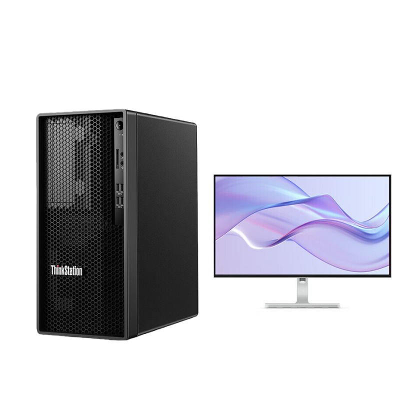 联想 Lenovo K系列 塔式工作站 i7-13700 32G 512G+2T RTX4060 8G 27寸2K显示器 计价单位:套