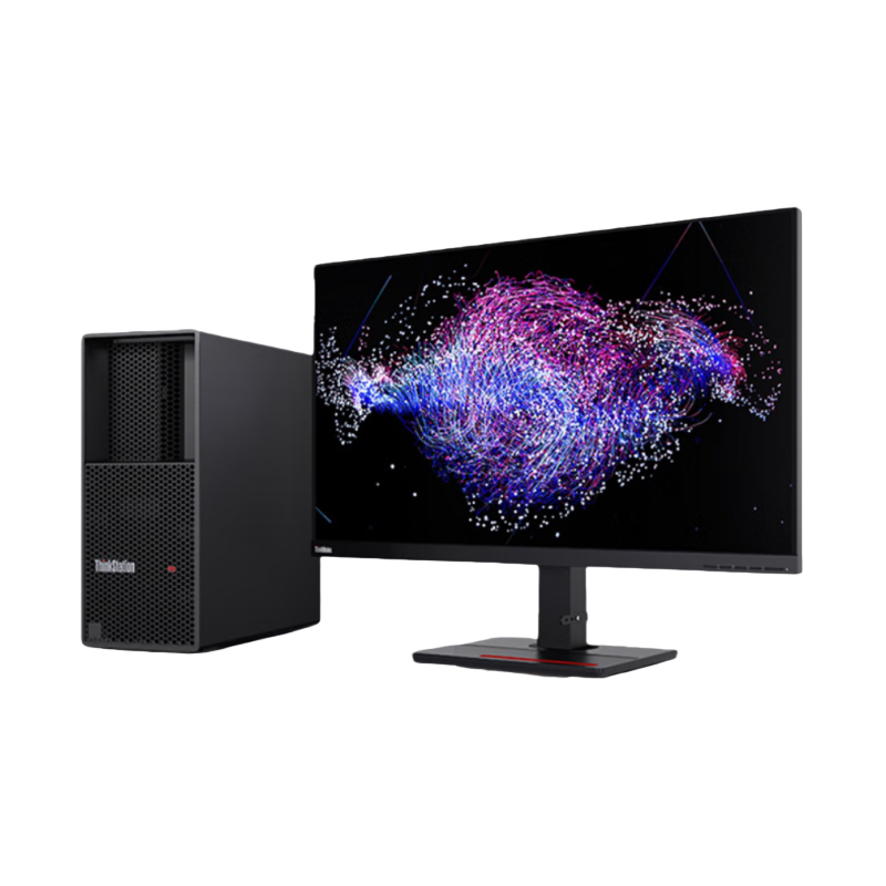 联想 Lenovo P3 Gen2 台式电脑主机 Ultra9 285KU9 285K  32G ddr5 ×2  2T M.2  4T+4T机械  RTX5090 32G  无光驱 DOS系统  1100W 电源  27寸 2K显示器 计价单位:套