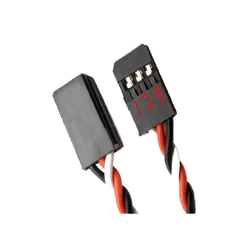 汇君  10cm双头线 端子线 供应杜邦2.54 3P斜角防呆公头转MOLEX5023510300 计价单位:根