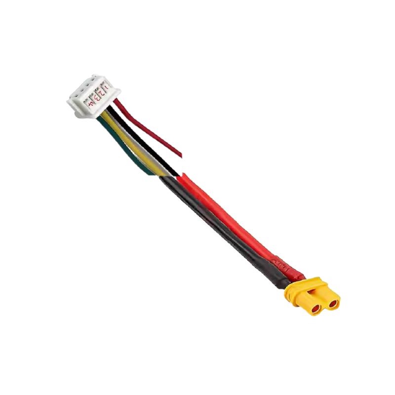 汇君  10cm双头线 供应MOLEX5023510400 转XT30母头原厂电池组四芯充电连接线端子线 计价单位:根
