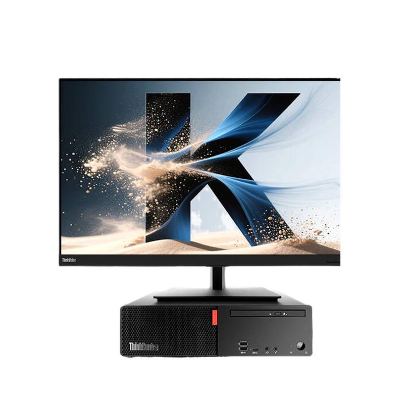 联想Thinkplus  K70 商用办公高性能台式电脑主机 酷睿Ultra5 225 16G DDR5 1TB Office 23.8英寸 计价单位:台