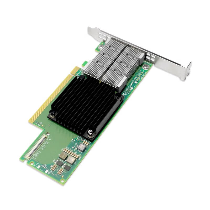 PERCKO PERCKO MCX613106A-VDAT 网卡 双口/200G/光纤/以太网+IB/ConnectX®-6 VPI/QSFP56 计价单位:个