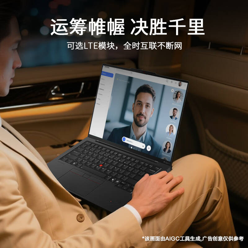 Thinkpad  X1 Carbon Aura 笔记本电脑 酷睿Ultra9-288V 32G 2T 专业版 计价单位:台
