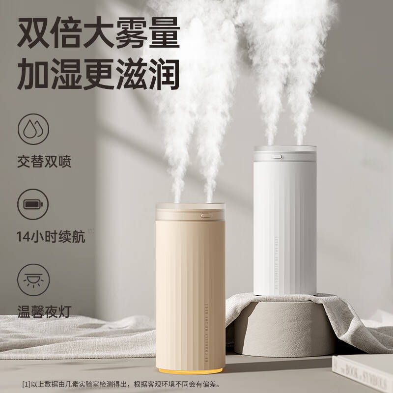 几素 HU16 加湿器 白色电池款 4根滤芯+双倍健康加湿 计价单位:个 几素 HU16 加湿器 白色电池款 4根滤芯+双倍健康加湿 计价单位:个