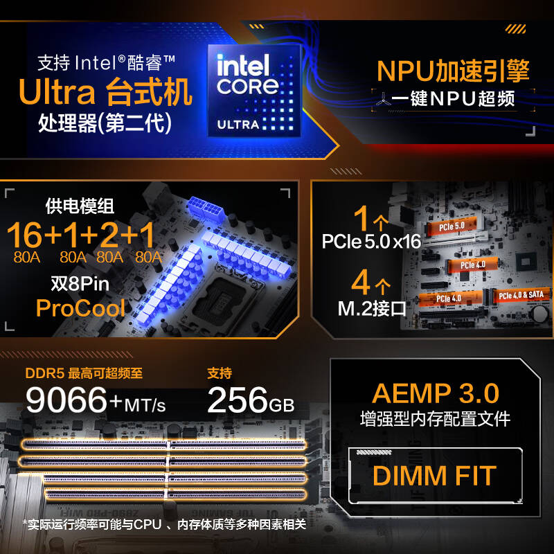 华硕 ASUS Intel Z890/LGA 1851 主板 计价单位:个
