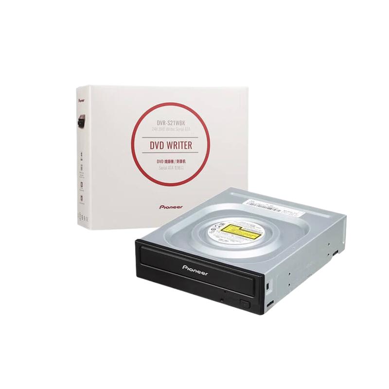 先锋 PIONEER DVR- S21WBK24X  内置DVD刻录机 SATA串口台式机DVD 光驱高清光 原装带盒 计价单位:个