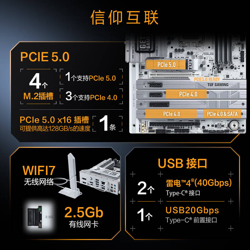 华硕 ASUS Intel Z890/LGA 1851 主板 计价单位:个