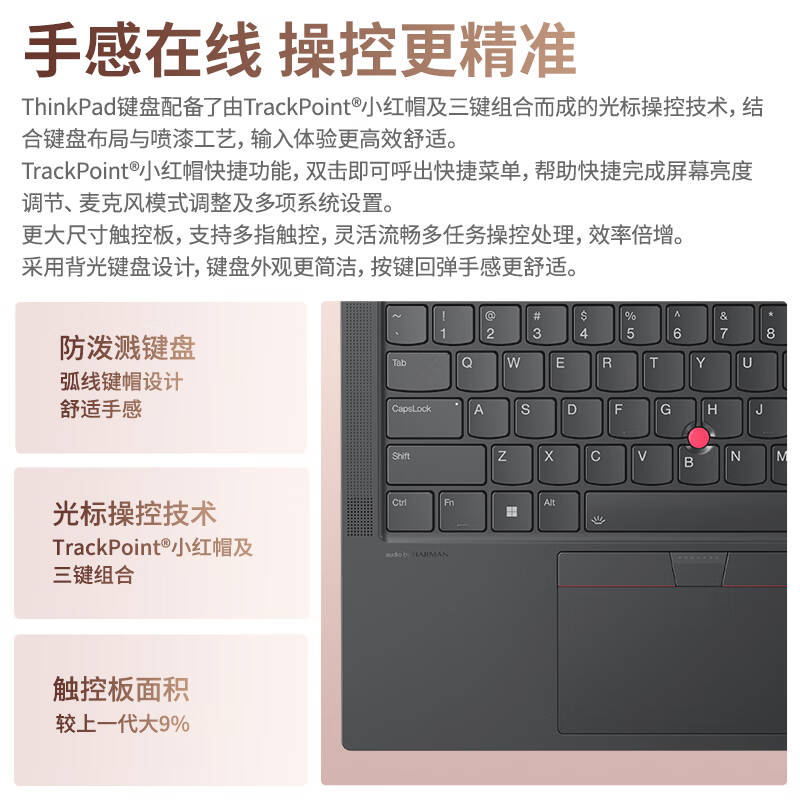 联想 Lenovo ThinkPad E14 笔记本电脑 2025超能版 轻薄本Core 5-220H/16G 2.8K/1TB/120Hz 计价单位:台