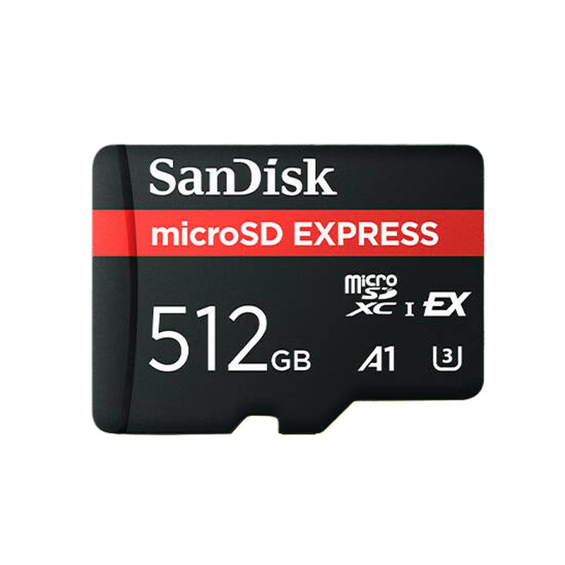 闪迪 SANDISK SDSQXFN-512G-ZN4NN 内存卡 512GB 读880MB/s 写650MB/s 适配运动相机无人机 计价单位:张