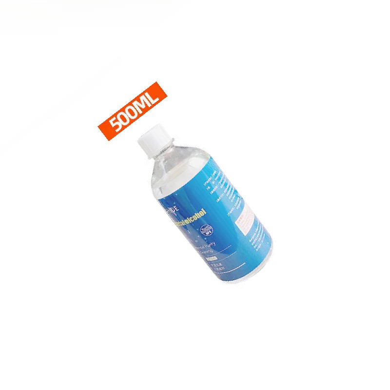 LYVIX  500ml 工业酒精 99.9%无水乙醇清洗主板屏幕五金仪器机械塑胶镜片镜 计价单位:瓶
