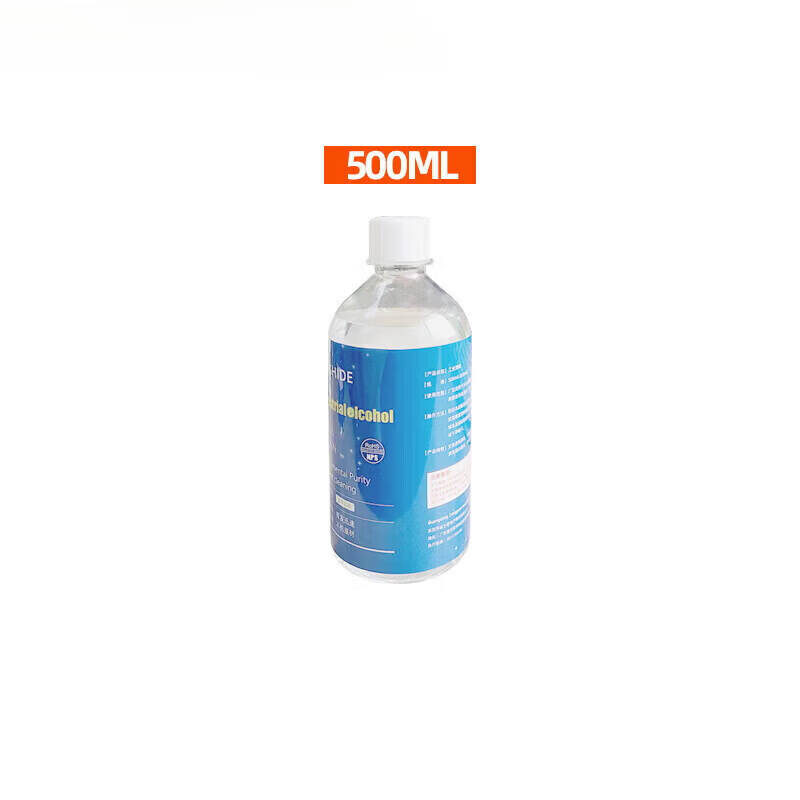 LYVIX  500ml 工业酒精 99.9%无水乙醇清洗主板屏幕五金仪器机械塑胶镜片镜 计价单位:瓶