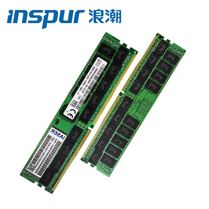 浪潮 INSPUR 32GB DDR4 3200MHz RECC 内存条 适用服务器工作站主机NF5280 5270 8480 5468 5570 M4 5 6 计价单位:个