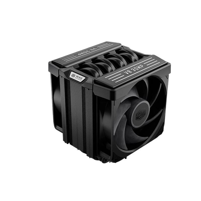 酷冷至尊 OLER MASTER V8 ACE 3DHP Black AMD CPU风冷散热器 3DHP技术6热管 单塔双风扇/LCP扇叶/AMD专用扣具/支持Intel平台 计价单位:个