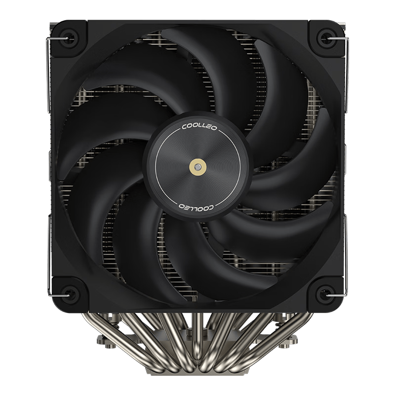 COOLLEO COOLLEO P60T V3 Ultra 散热器 CPU双塔6热管双风扇电脑台式机主机机箱六铜管风冷散热风扇支持多平台 计价单位:个