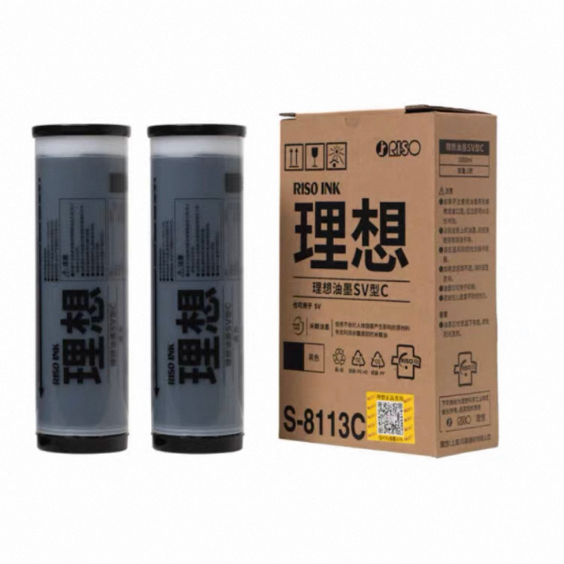 理想 RISO S-8113C 黑色油墨 1000ml 计价单位:只 理想 RISO S-8113C 黑色油墨 1000ml 计价单位:只
