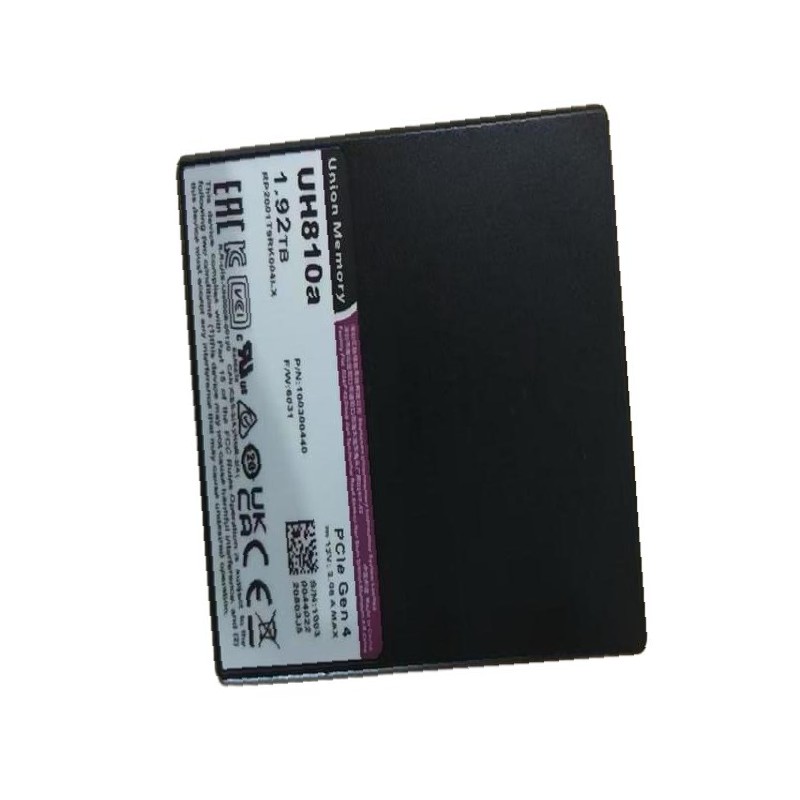 亿联 UH810a 企业级固态硬盘 1.92T U.2接口 PCle Gen 4 计价单位:块 亿联 UH810a 企业级固态硬盘 1.92T U.2接口 PCle Gen 4 计价单位:块