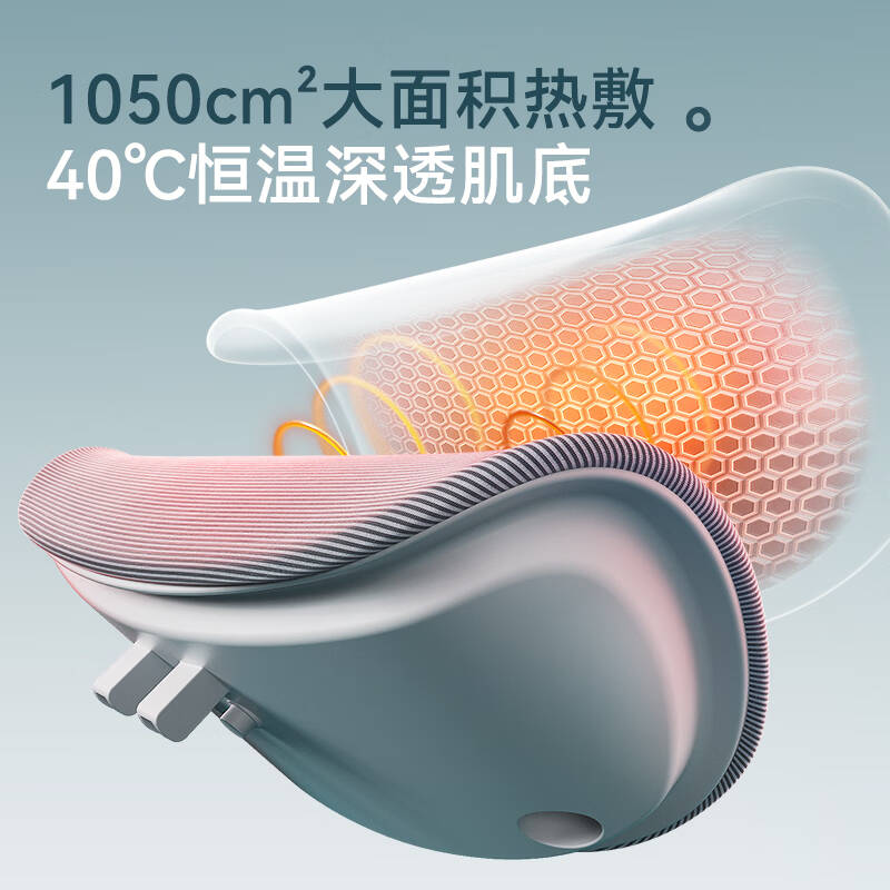联丰  E-100S 人体工学椅 灰框-按摩加热通风-有脚托 计价单位:把