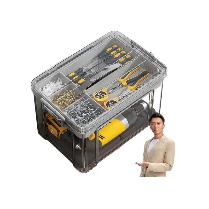 佳帮手  JBS-ZLX-DHGYX-CR-0922 五金工具收纳箱 大号  计价单位:个