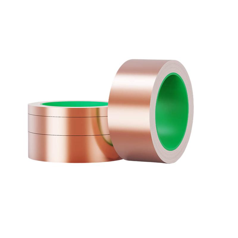 米乐奇  50mm宽*25m长 双导铜箔胶带 厚度0.06mm 计价单位:卷